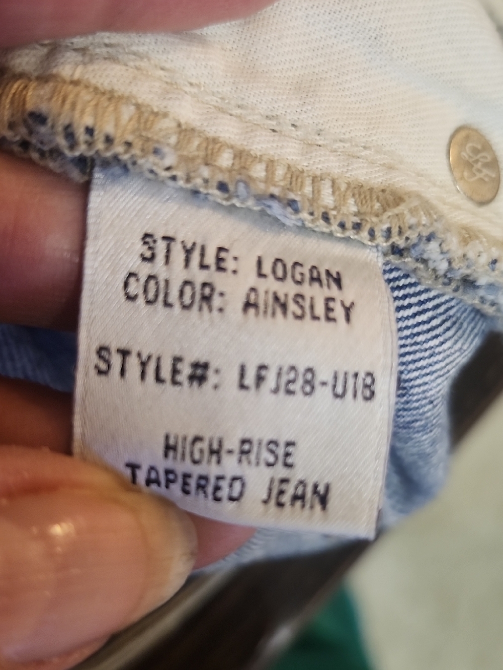 LOVERS + FRIENDS Harper Tapered  DISTRESSED JEANS 28 - Picture 9 of 9